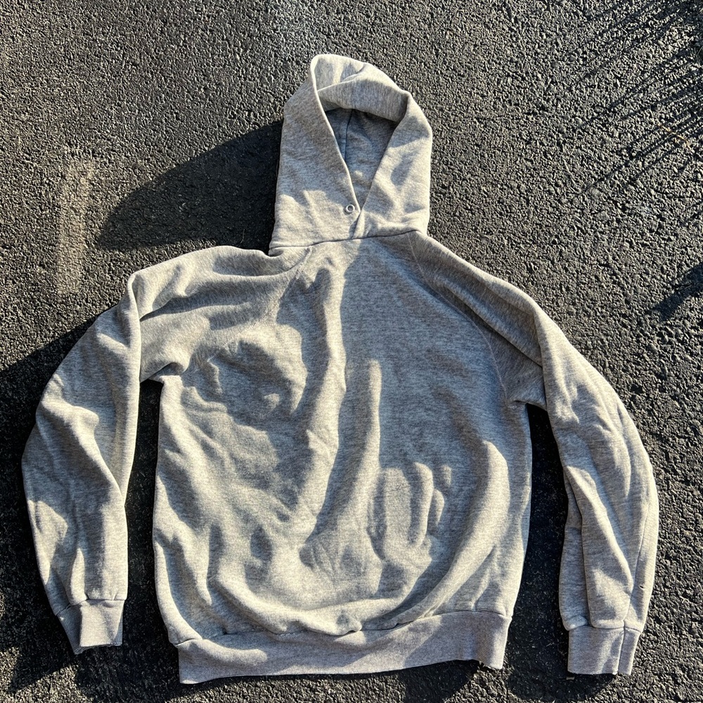 Grey tultex hoodie